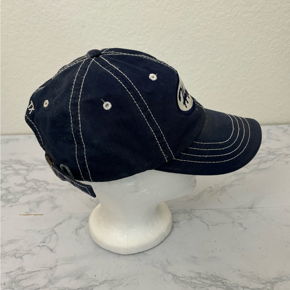 Magic Headwear Hooters Hat Blue Strapback Thick Stitch Men’s Adult​​​ - Picture 4 of 8